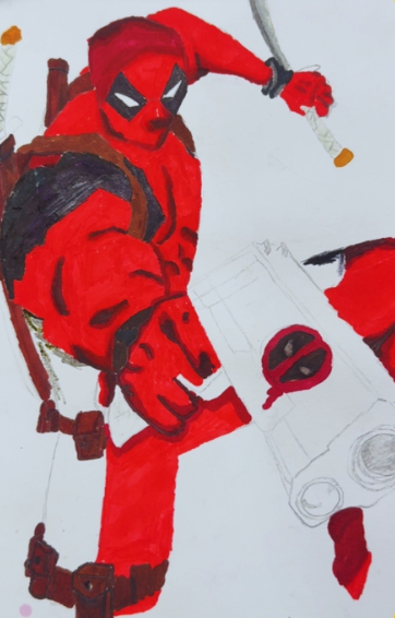 Deadpool — trabalho de aluno
